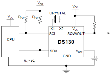 Circuit Diagram DS1307