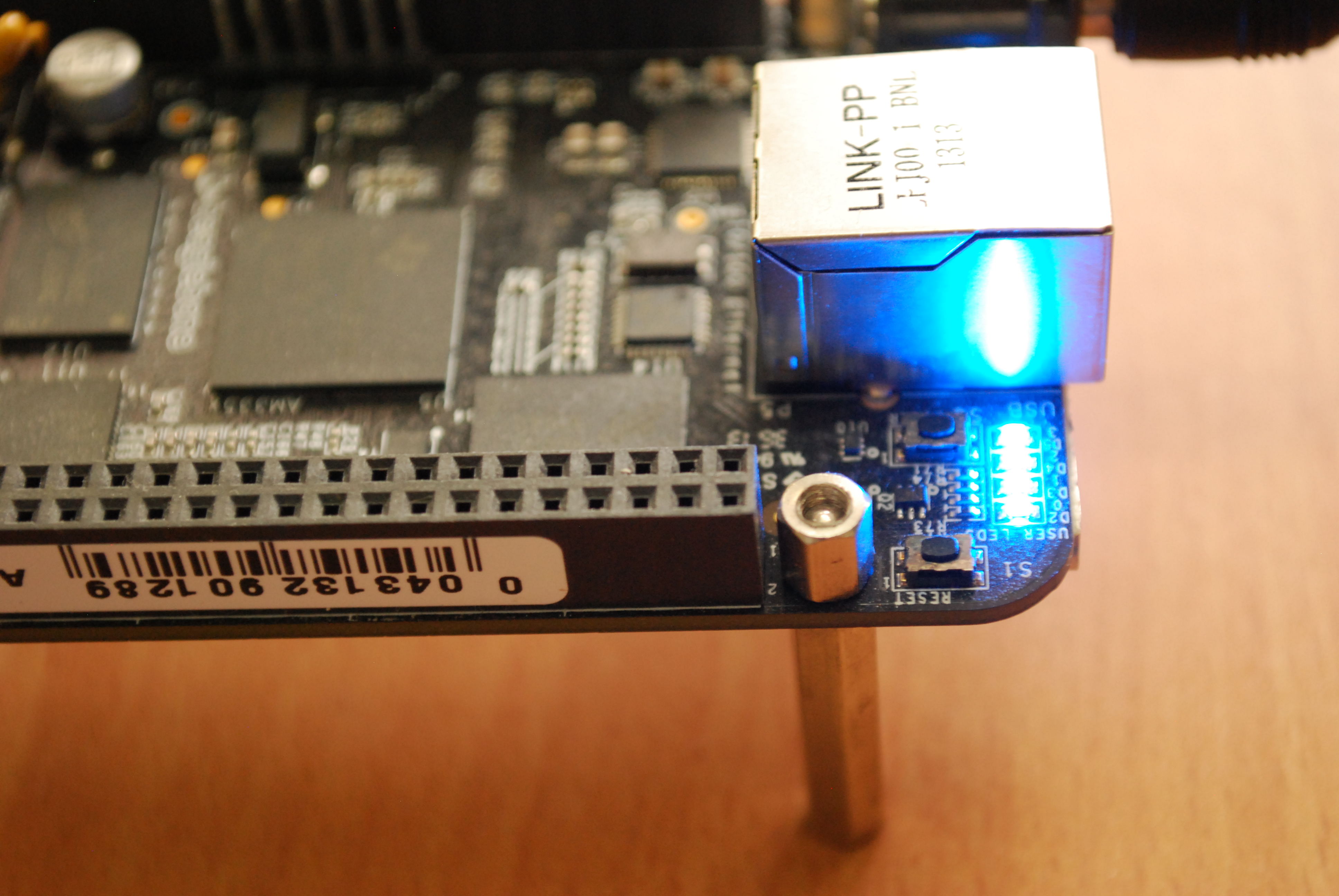 beagleboneblacktux all leds on successful reflash